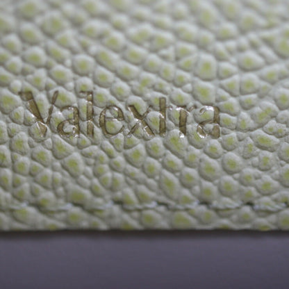 Valextra Slim B Truckolina Shoulder Bag V5U61 028 Calf Leather Light Yellow Gold Metal Fittings