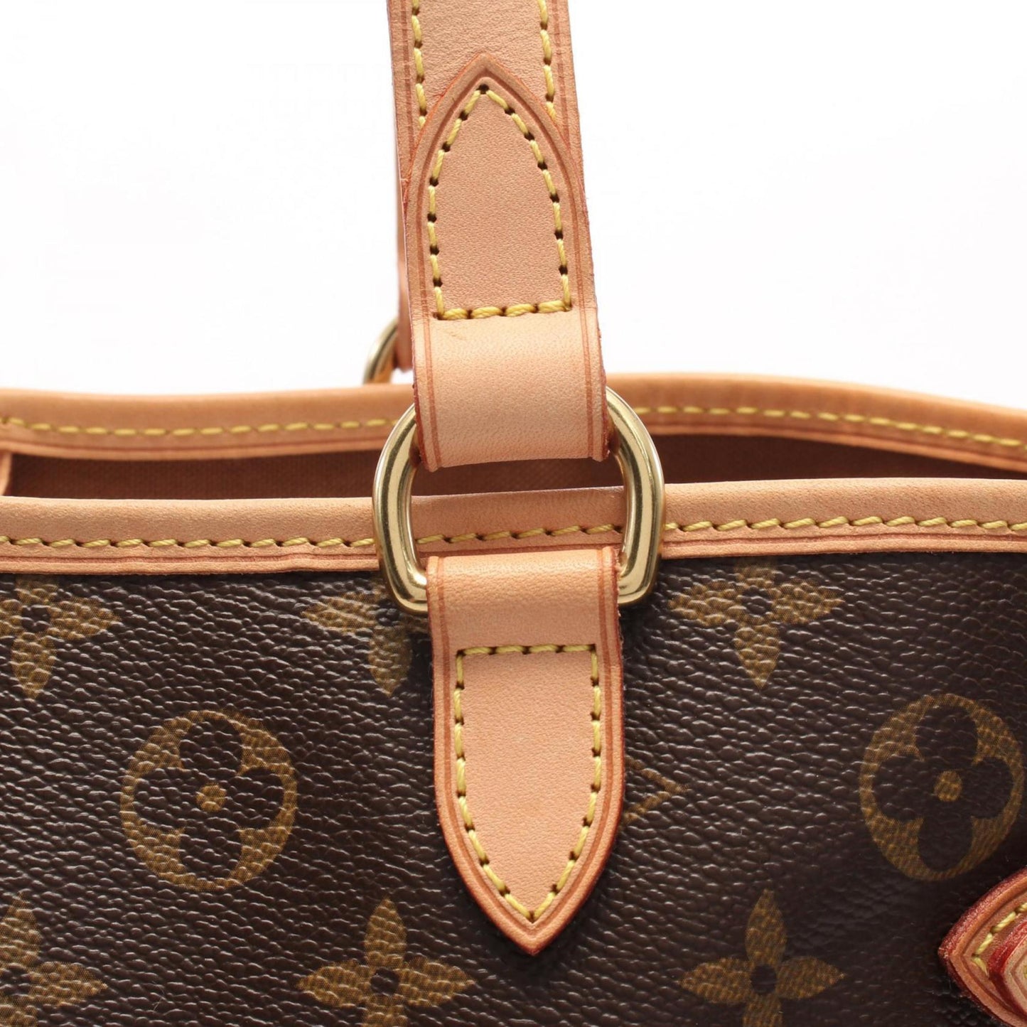 Louis Vuitton Batignolles Horizontal Monogram Shoulder Bag Coated Canvas Leather