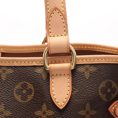 Louis Vuitton Batignolles Horizontal Monogram Shoulder Bag Coated Canvas Leather