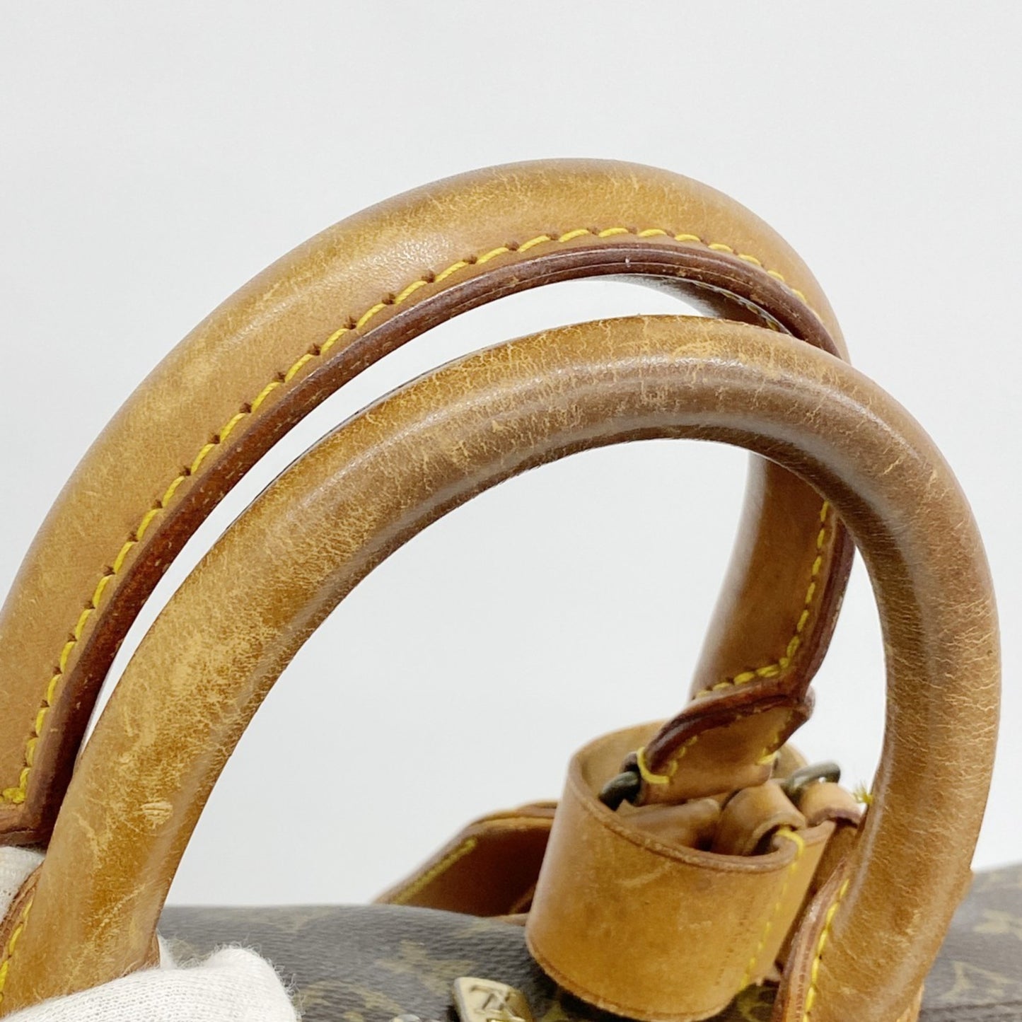 Louis Vuitton Monogram Keepall Bandouliere 45 Boston Bag M41418 Brown