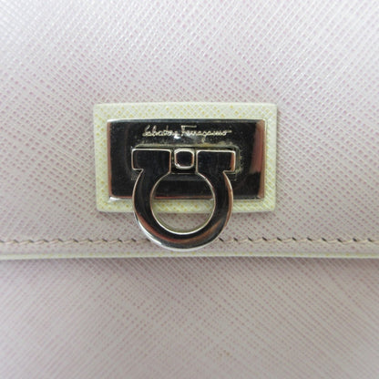 Salvatore Ferragamo Gancini Leather Handbag