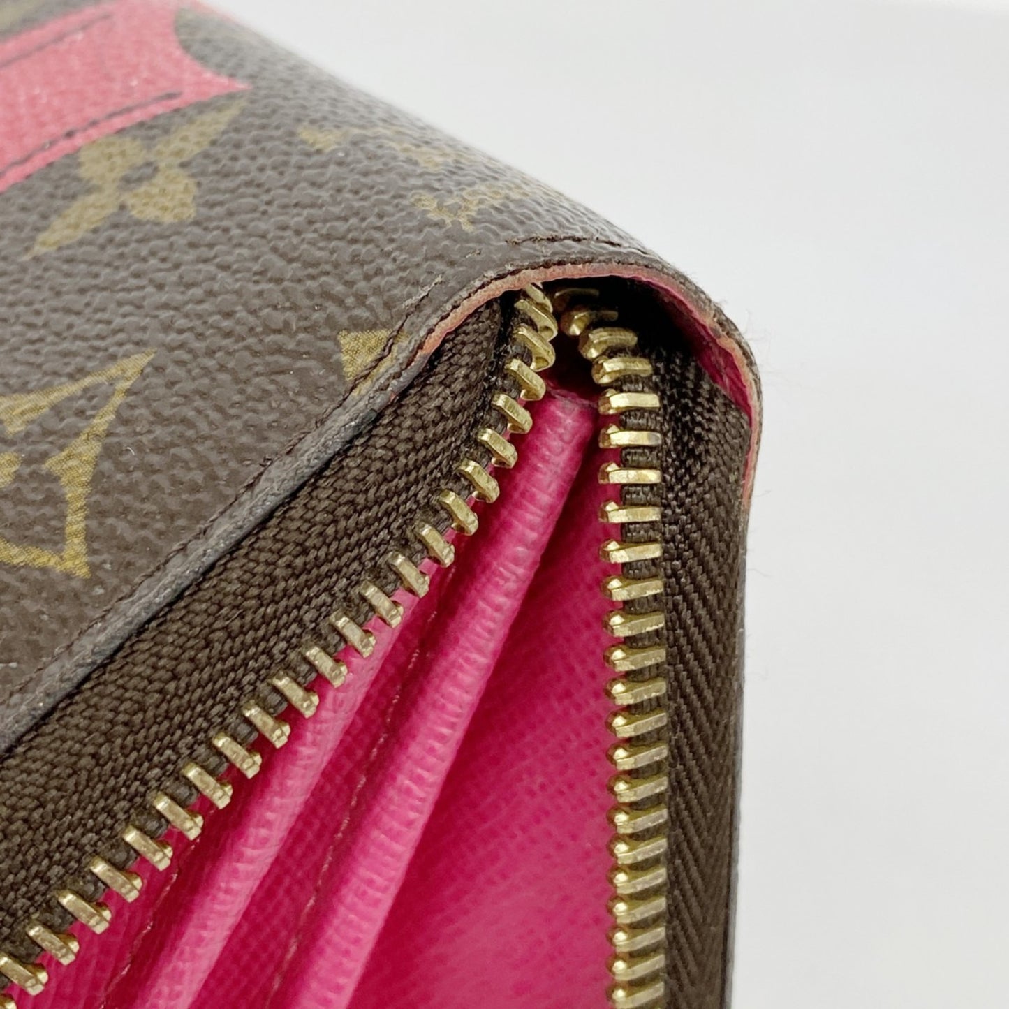 Louis Vuitton Monogram Bay Zippy Wallet M41905 Brown