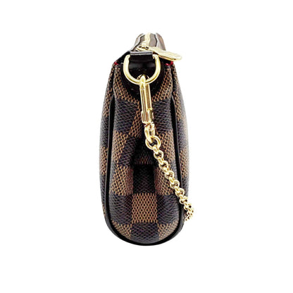 Louis Vuitton Eva Damier Ebene Shoulder Bag