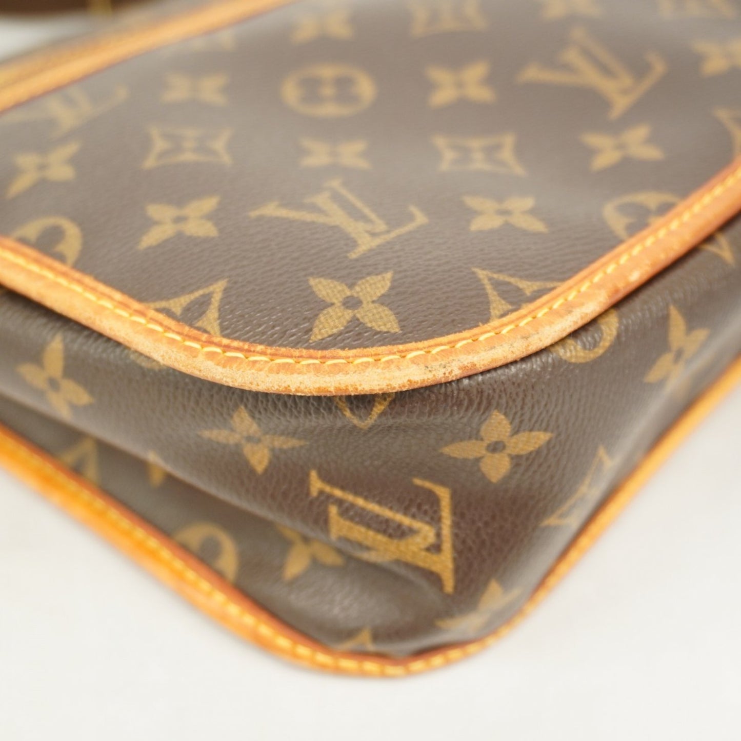 Louis Vuitton Monogram Bosphor Pm Shoulder Bag M40106 Brown