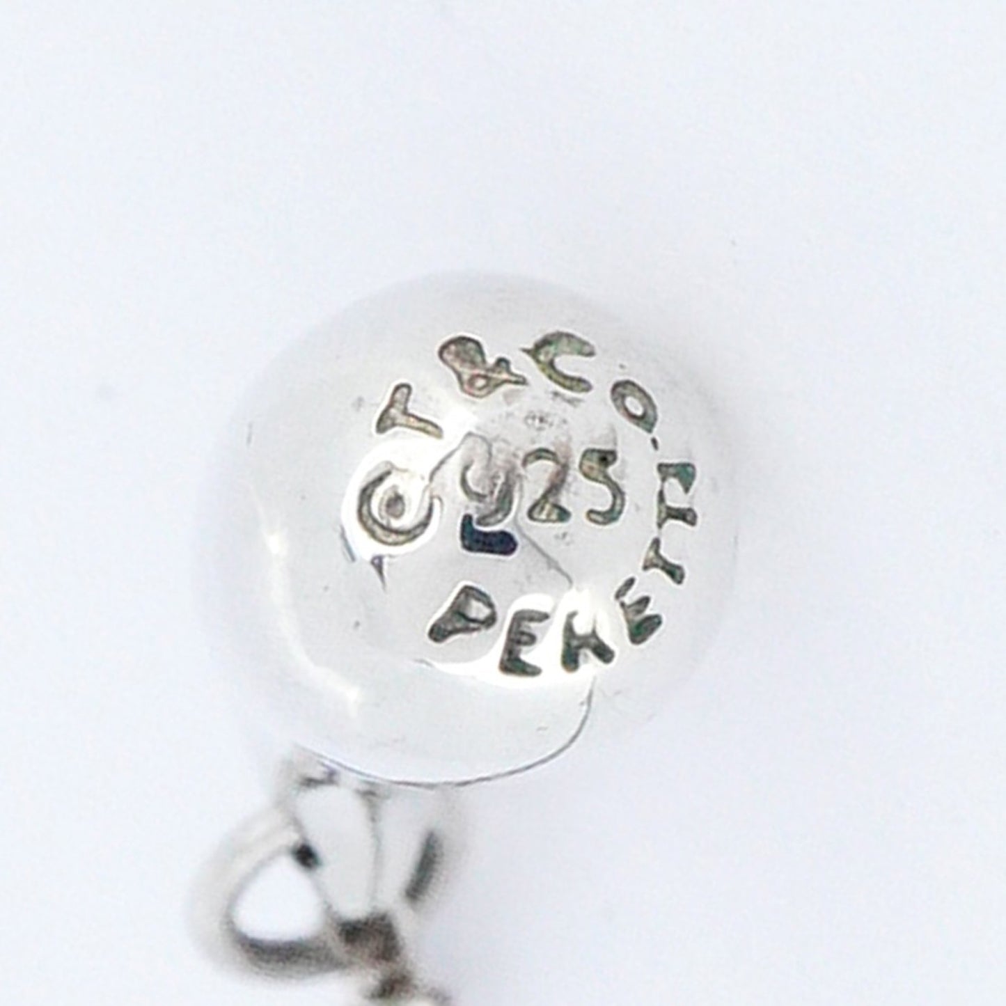 Tiffany Teardrop Necklace In Silver 925