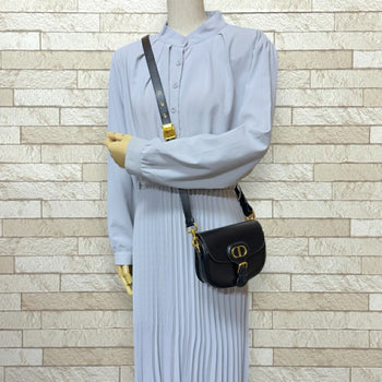 Christian Dior Dior Bobby Small Shoulder Bag Leather M9317Umol_M900 Black