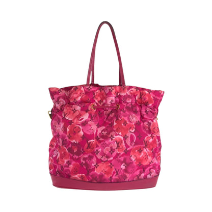 Louis Vuitton Ikat Flower Noefull Mm Rose Indigo Pink With Gold Hardware