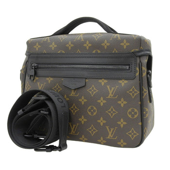 Like New Louis Vuitton Monogram Macassar Lv Trail M46972 Shoulder Bag