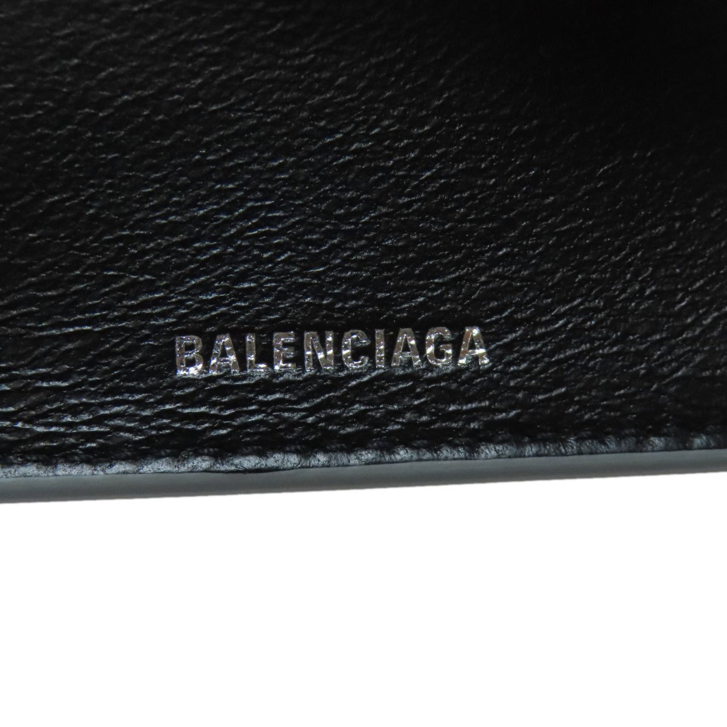 Balenciaga Logo Tri-Fold Wallet