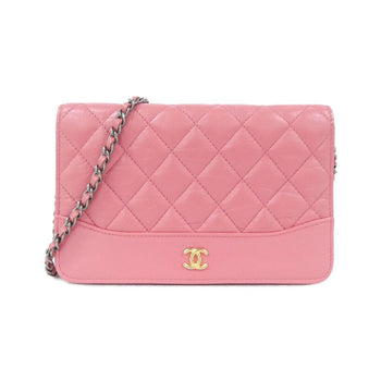 Leather Chanel Chain/ Shoulder Wallet
