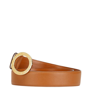 Bvlgari Belt Size: 105 42 Brown Leather