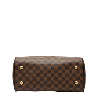 Louis Vuitton Damier Duomo Shoulder Bag N60008 Brown Leather