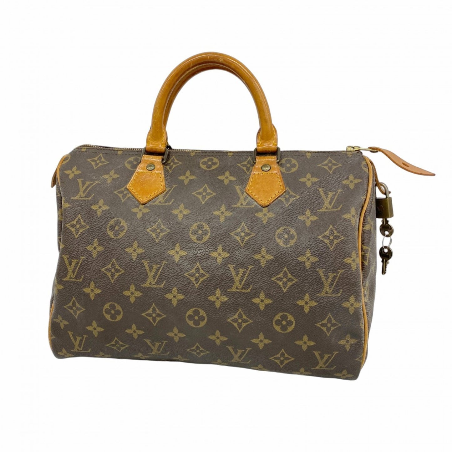 Louis Vuitton Monogram Speedy 30 Handbag M41108 Brown