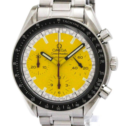 Omega Speedmaster Michael Schumacher Yellow Dial Watch 3510.12 Polished