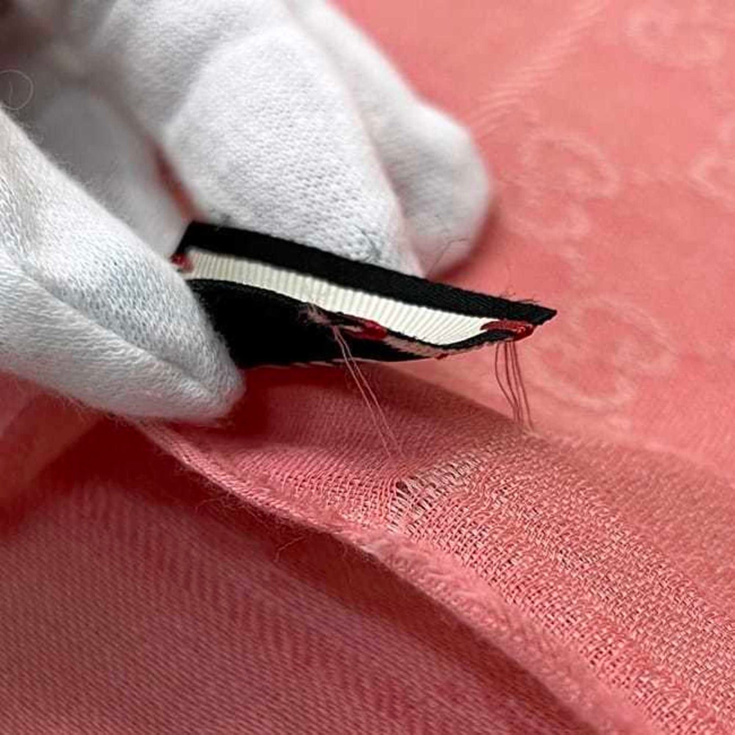 Gucci Stole Ec-24405 Pink 508027 411177 Cotton 3G105 Gucci Scarf Shawl