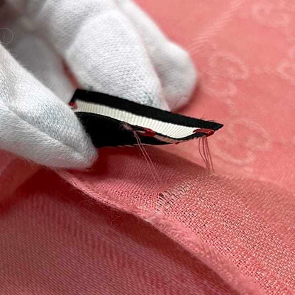 Gucci Stole Ec-24405 Pink 508027 411177 Cotton 3G105 Gucci Scarf Shawl