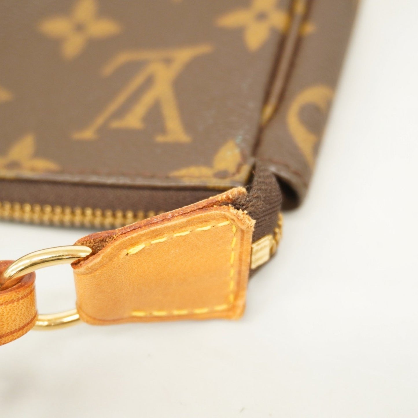 Louis Vuitton Monogram Pochette Accessoires M51980 Brown