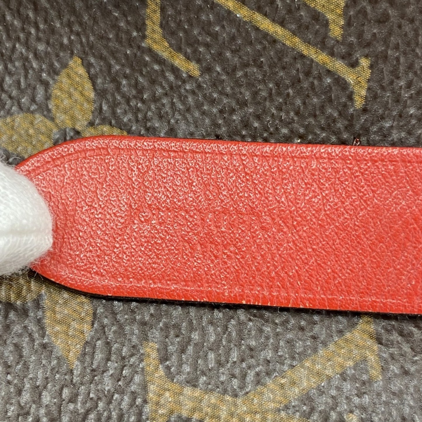 Louis Vuitton Monogram Neonoe Shoulder Bag M44021 Brown Coquelicot