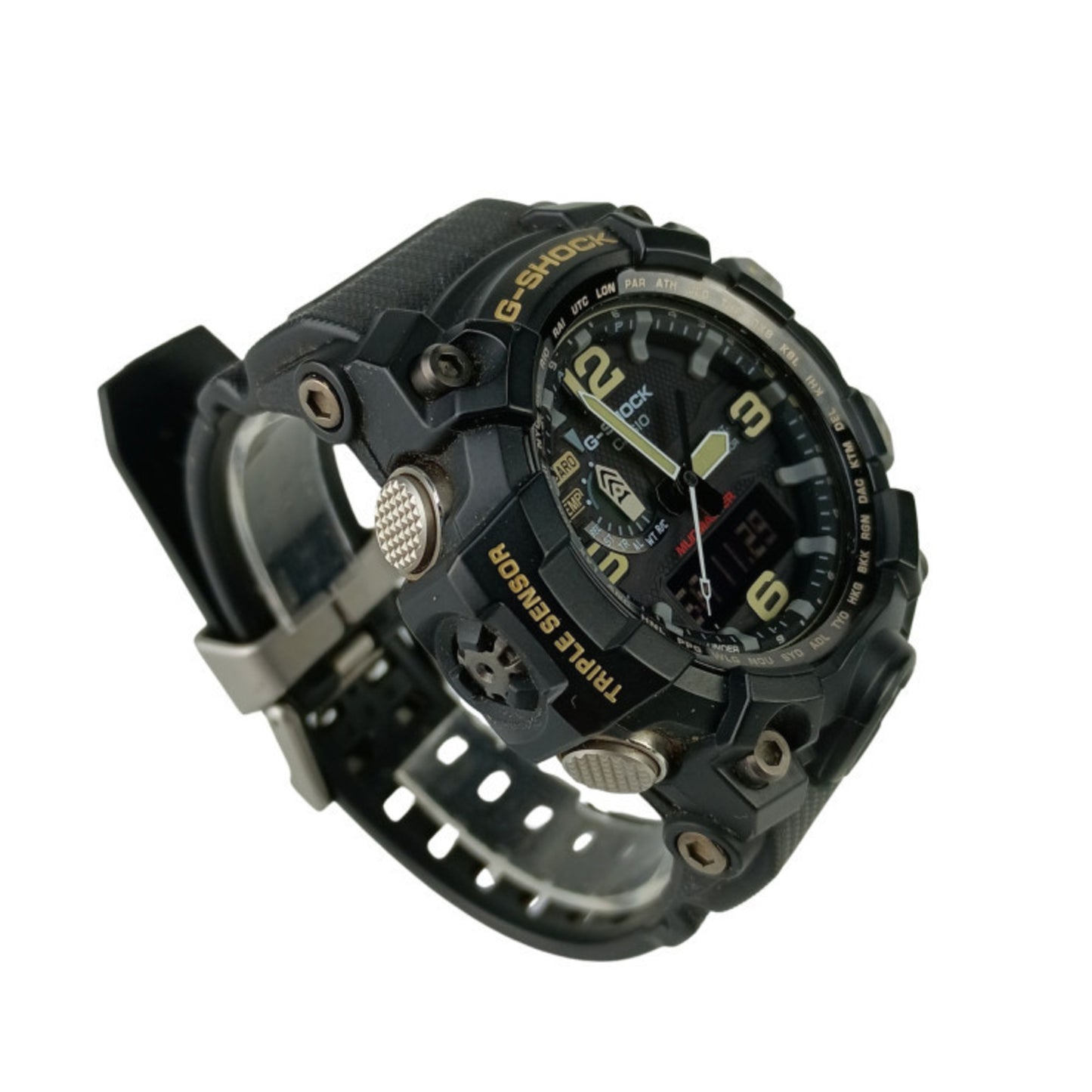 Casio Gshock Master Of G Land Mudmaster Gwg10001Ajf Men'S Watch With Black Dial