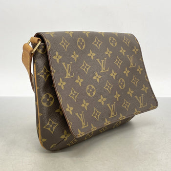 Louis Vuitton Monogram Musette Tango Short Strap Shoulder Bag M51257 Brown
