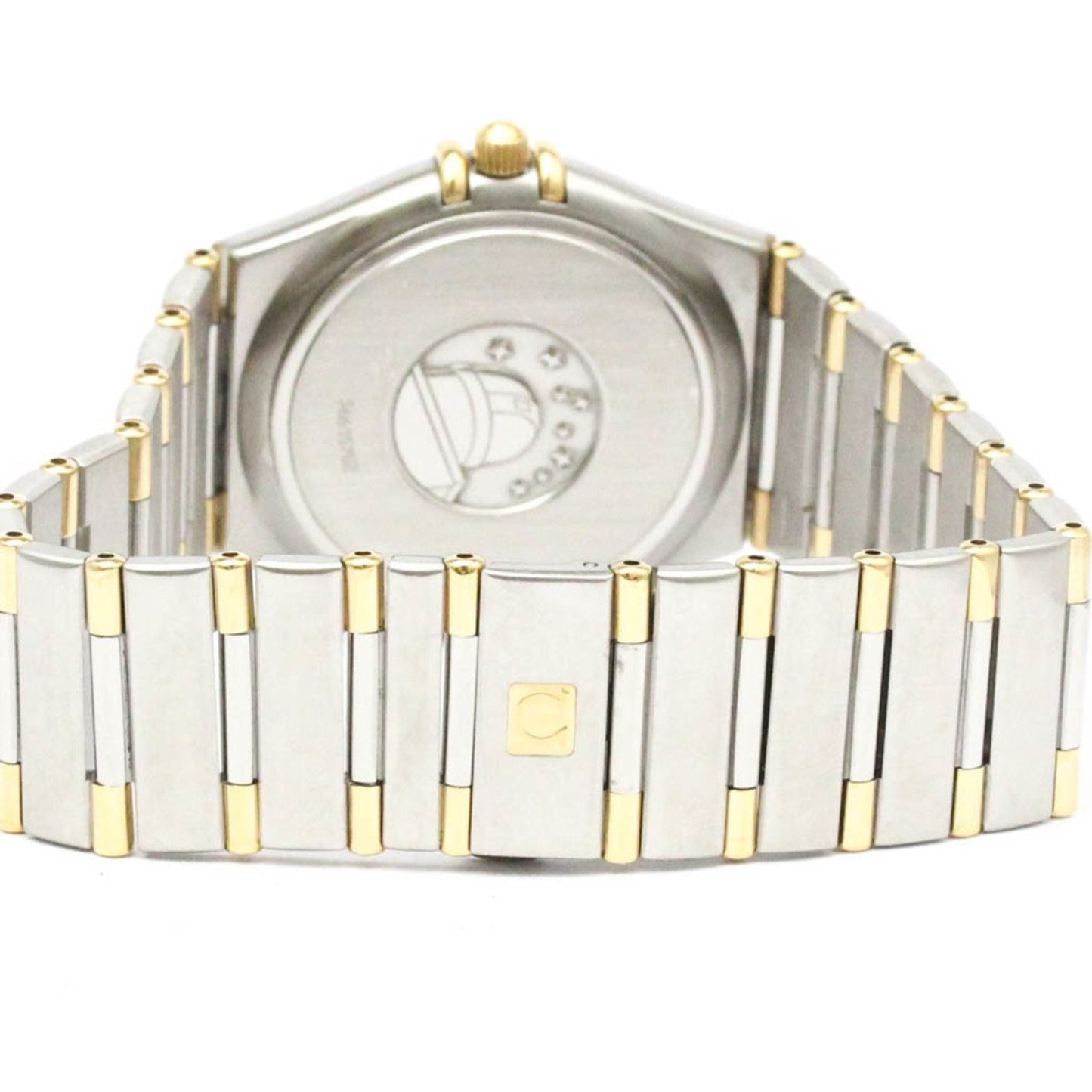 Omega Constellation 18K Gold Steel Quartz