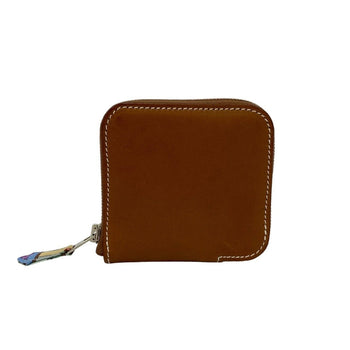 T-Stamped Hermes Azap Compact Mini Silk-In Coin Case