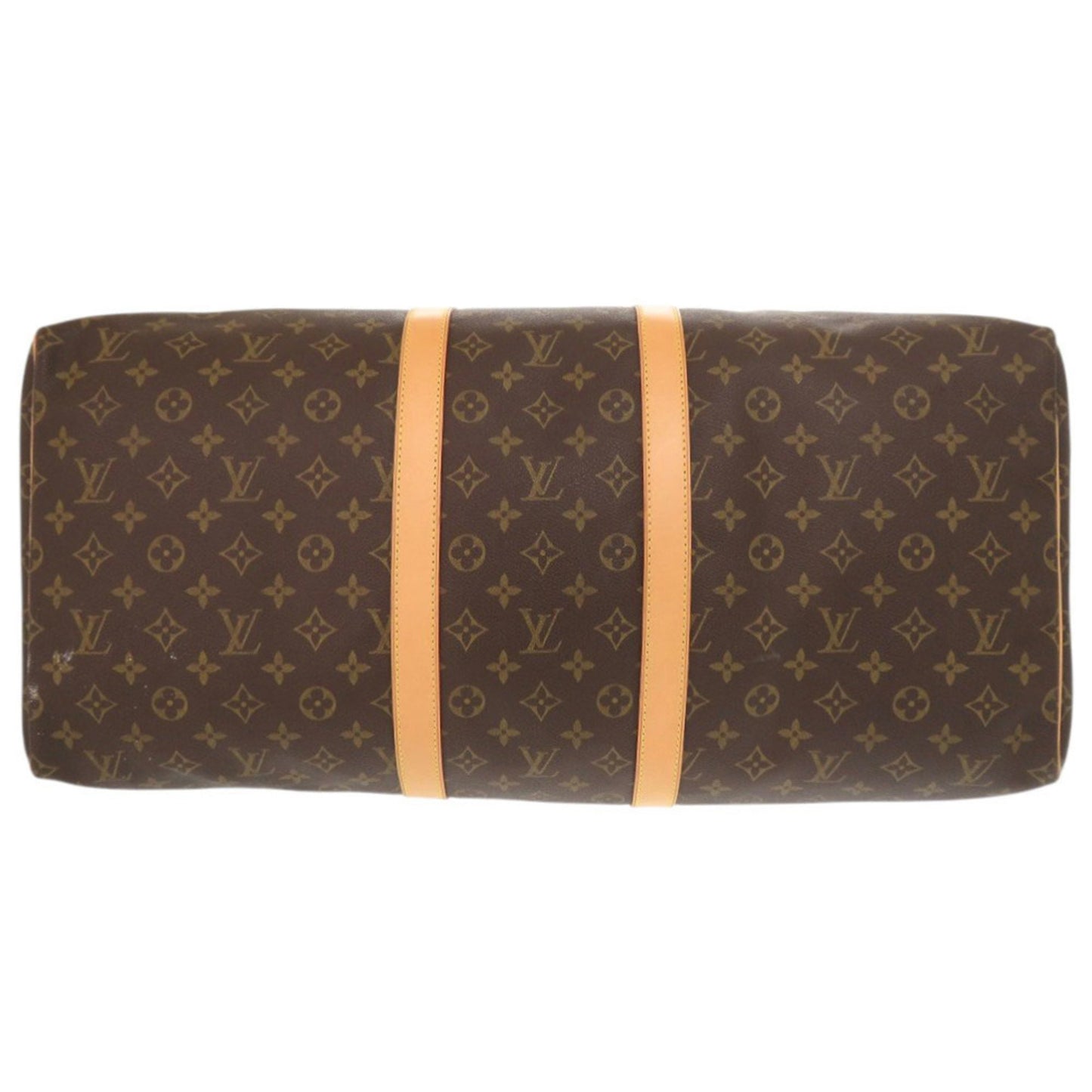 Louis Vuitton Keepall 55 Monogram M41424 Brown Boston Bag 0534 Louis Vuitton