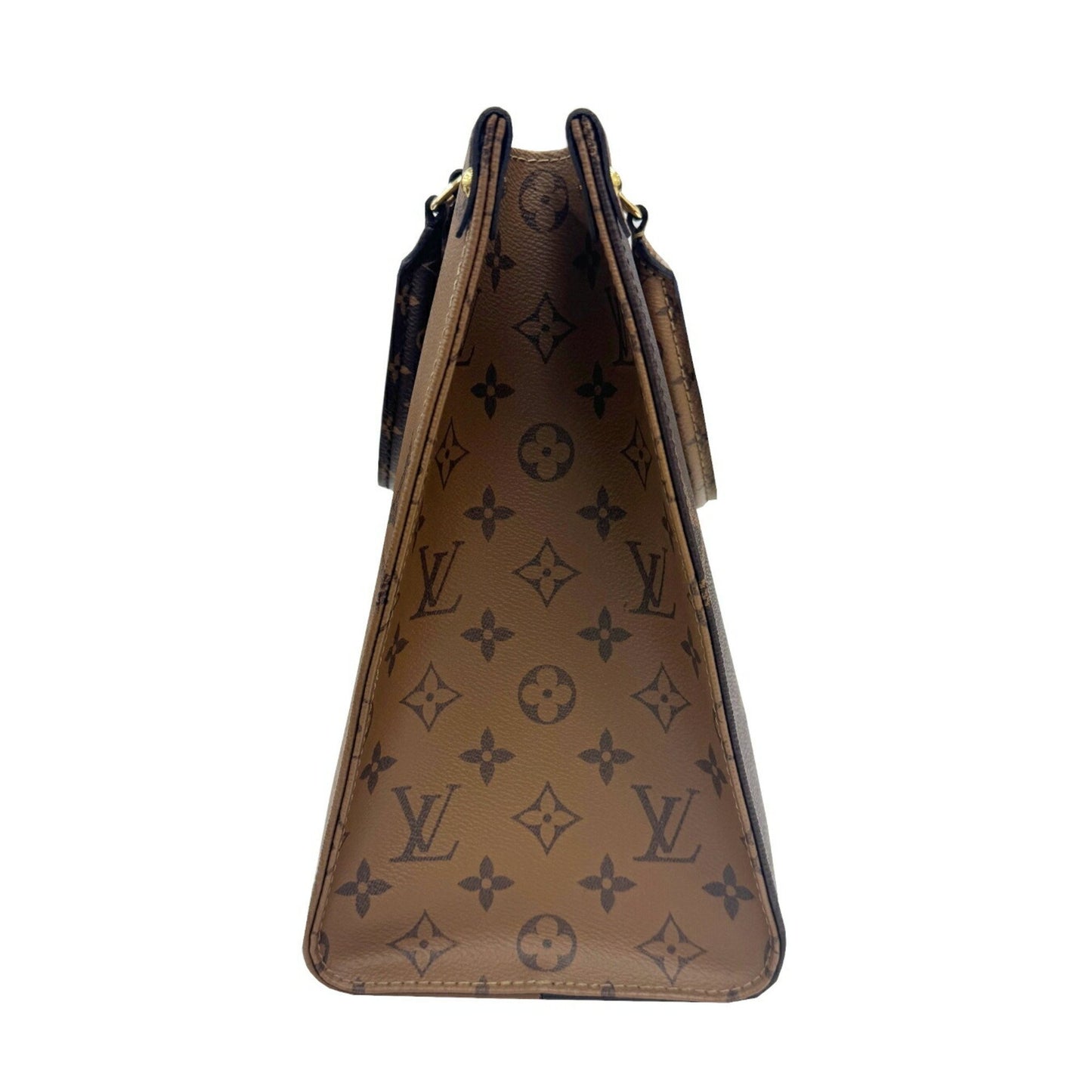 Louis Vuitton On The Go Mm M45321 Monogram Giant Reverse Tote Bag With Rfid
