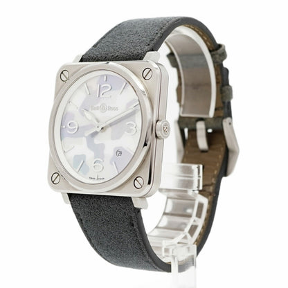 Bell & Ross Aviation Camouflage Brs-64-S-05335 White Dial