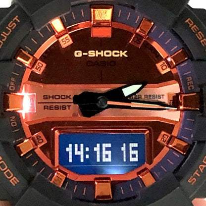 G-Shock Casio Ga-800Br-1A Bright Orange Analog-Digital Mid-Size Model