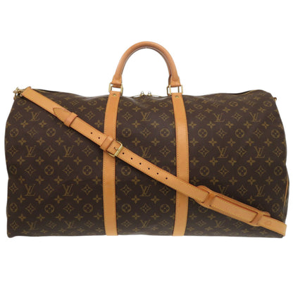 Louis Vuitton Keepall Bandouliere 60 Monogram M41412 Canvas Brown Boston Bag 0749 Louis Vuitton