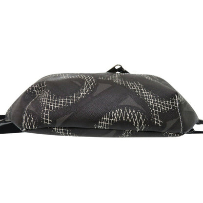 Burberry Tb Monogram Body Bag Waist Pvc Black 1380Burberry