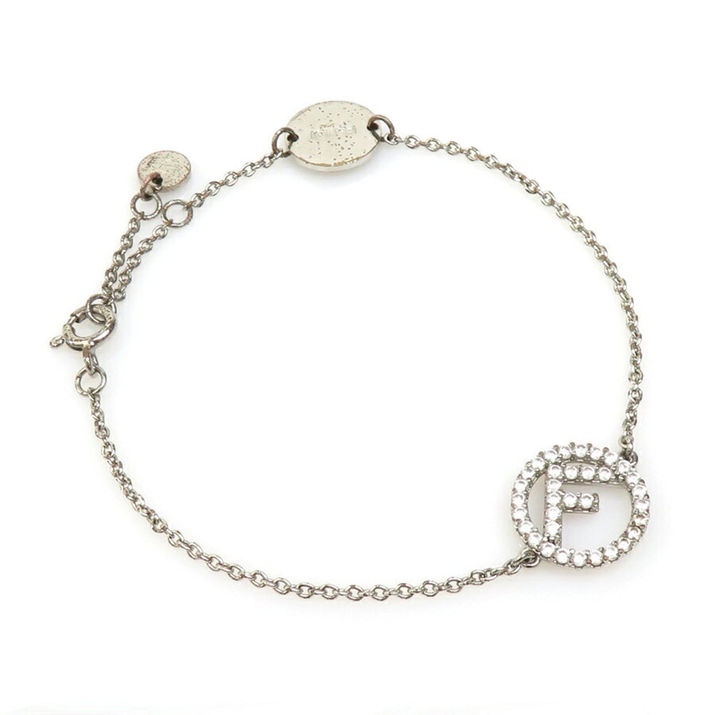 Fendi Bracelet F Is Metal Silver