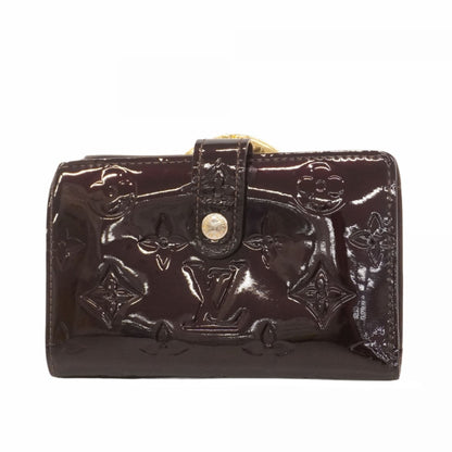 Louis Vuitton Vernis Portefeuille Viennois Wallet M93521 Amaranth