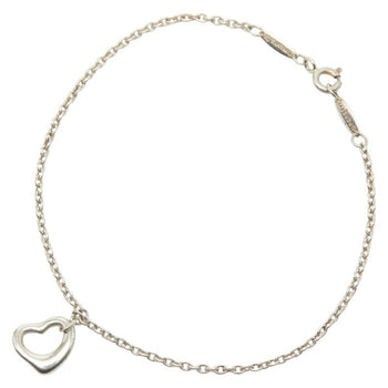 Tiffany & Co. Open Heart Bracelet In 925 Sterling Silver