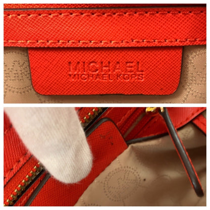 Michael Kors Logo Red Gold Hardware 30T3Glmm2L Shoulder Bag Crossbody