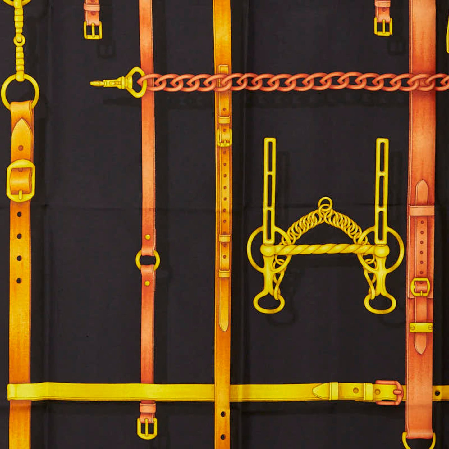 Gucci Belt-Patterned Scarf