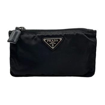 Prada M3 Nylon Mini Pouch Bag In Black
