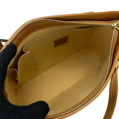 Louis Vuitton Tote Bag Lucille Pm M92684 Monogram Beige Canvas Leather