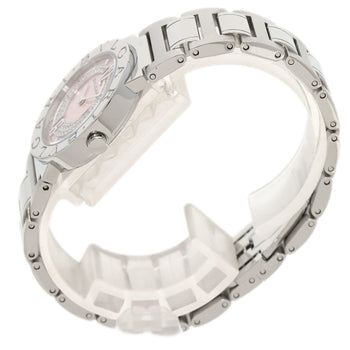 Bvlgari Bb26C2Ss Dn Diamond Watch Stainless Steel Ss