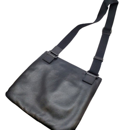 Dolce & Gabbana Men'S Black Leather Shoulder Bag