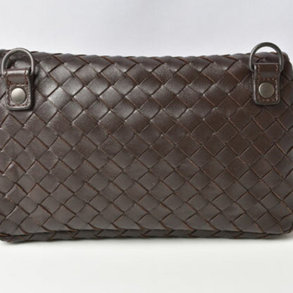 Bottega Veneta Shoulder Bag Clutch Bottega Veneta Dark Brown