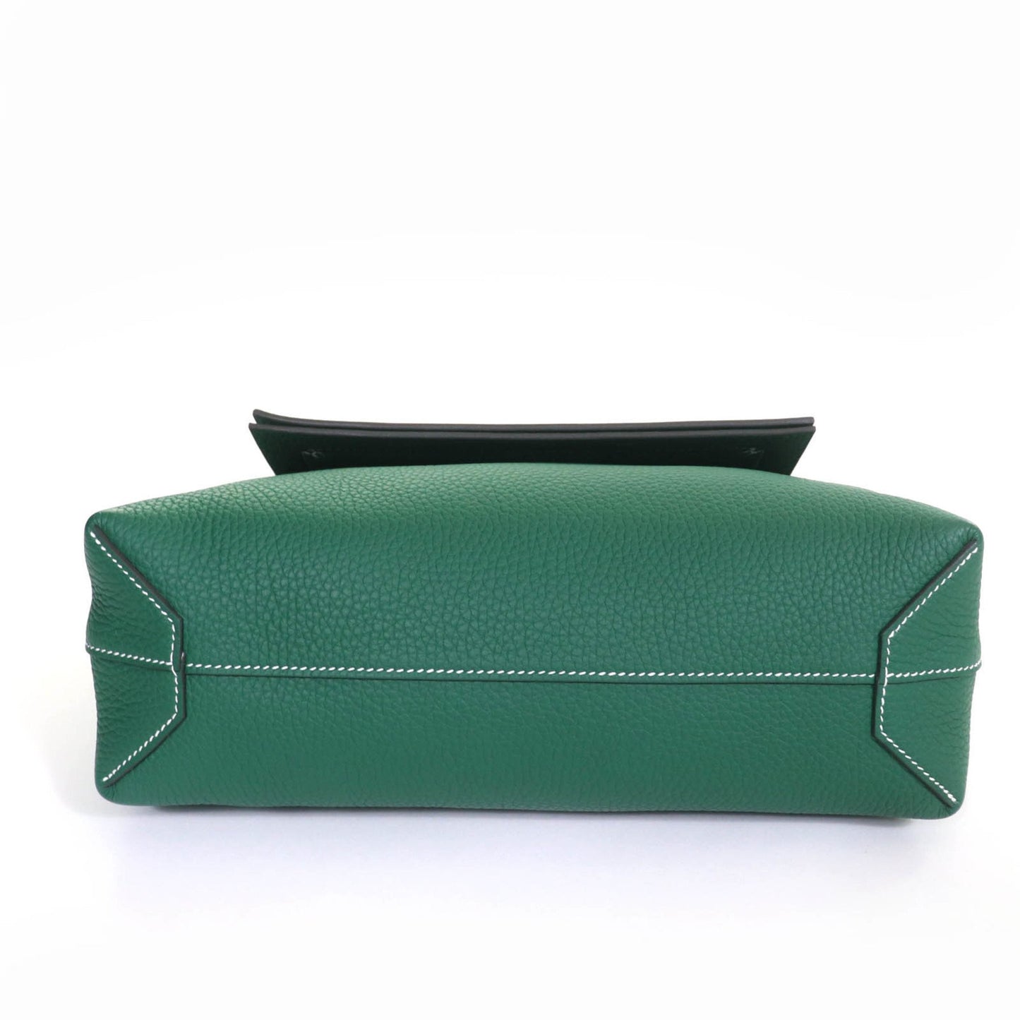 Hermes Cabas Serie 31 Taurillon Clemence Vert Moyen Tote Bag