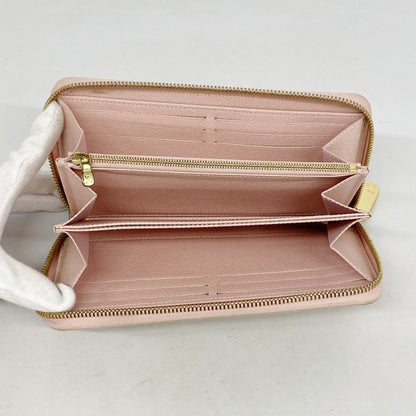 Louis Vuitton Damier Azur Zippy Wallet N63503 White Rose Ballerine