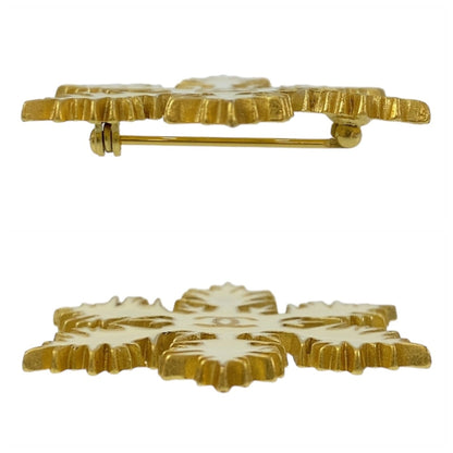 Chanel Brooch White