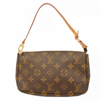 Louis Vuitton Monogram Pochette Accessoires M51980 Brown