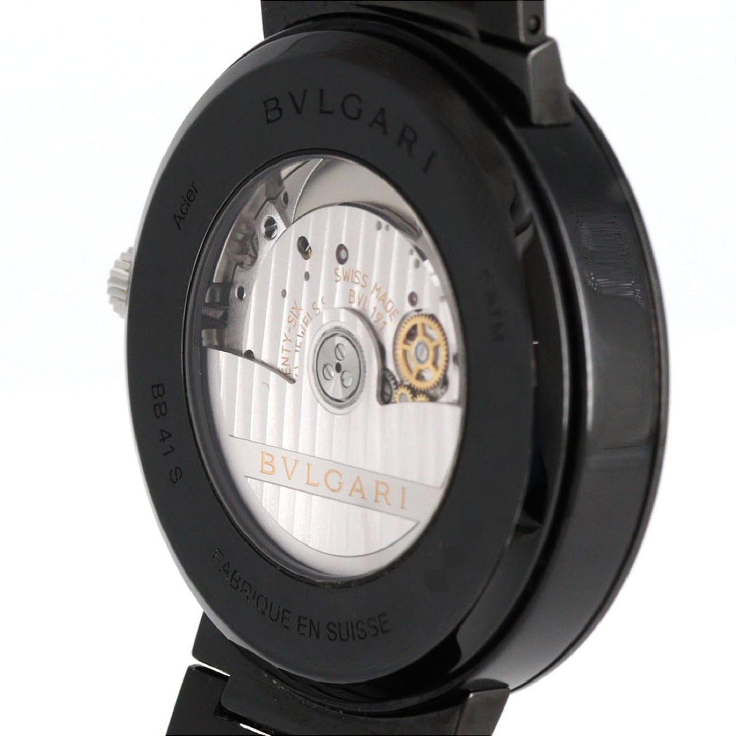 Bvlgari Dlc Bb41S 103540 Stainless Steel Automatic Watch