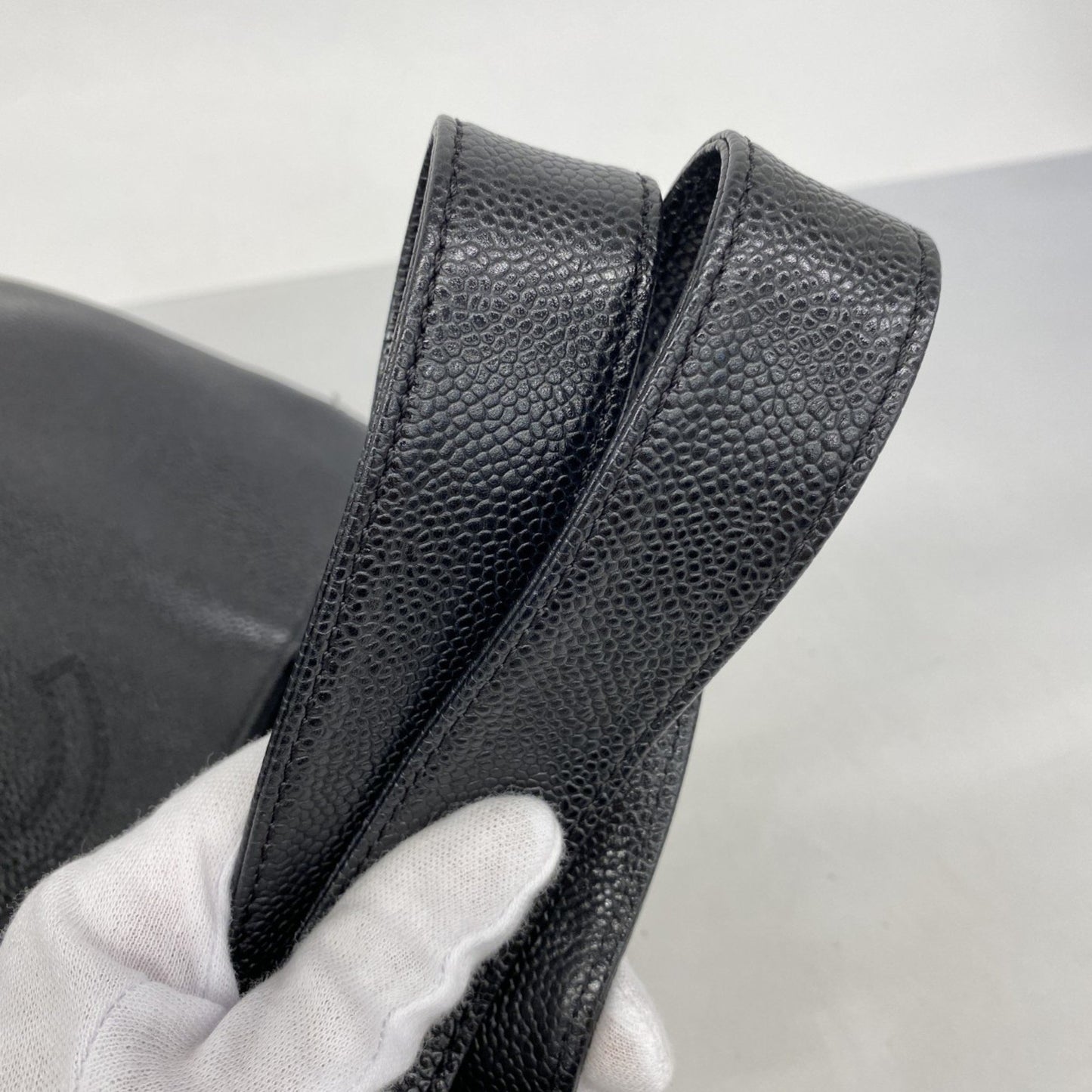 Chanel Caviar Skin Tote Bag