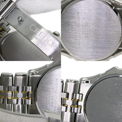 Seiko Gcax988 8J82-6A30 Credor Watch Stainless Steel Ssxk18Yg