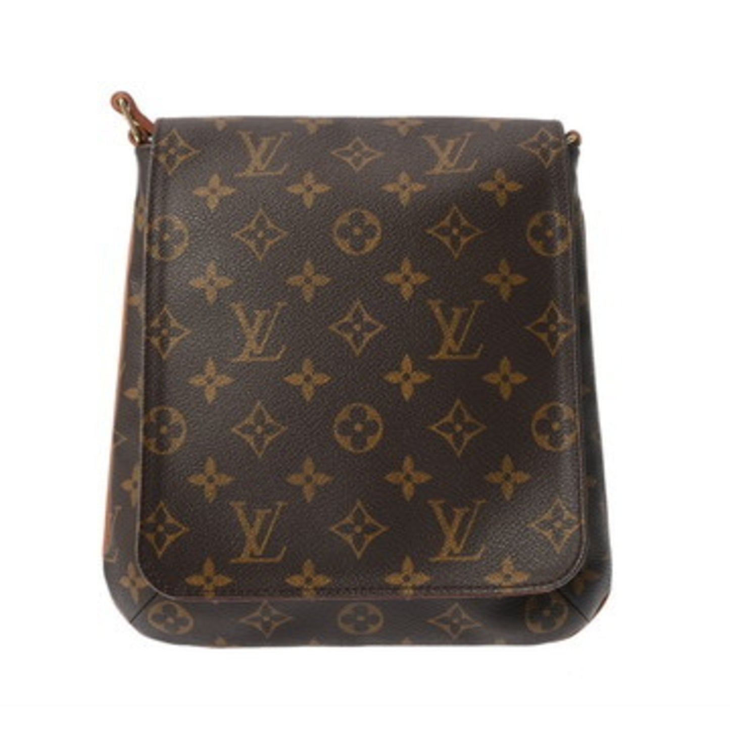Louis Vuitton Monogram Musette Salsa Short Brown M51258 Women'S Canvas Shoulder Bag
